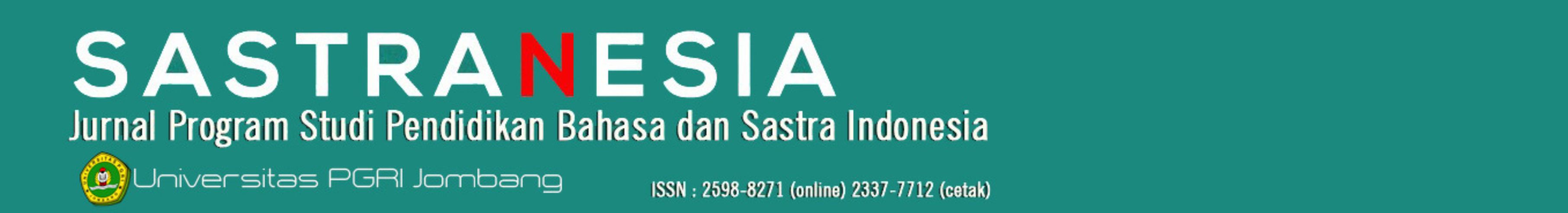 jurnal sastranesia upjb